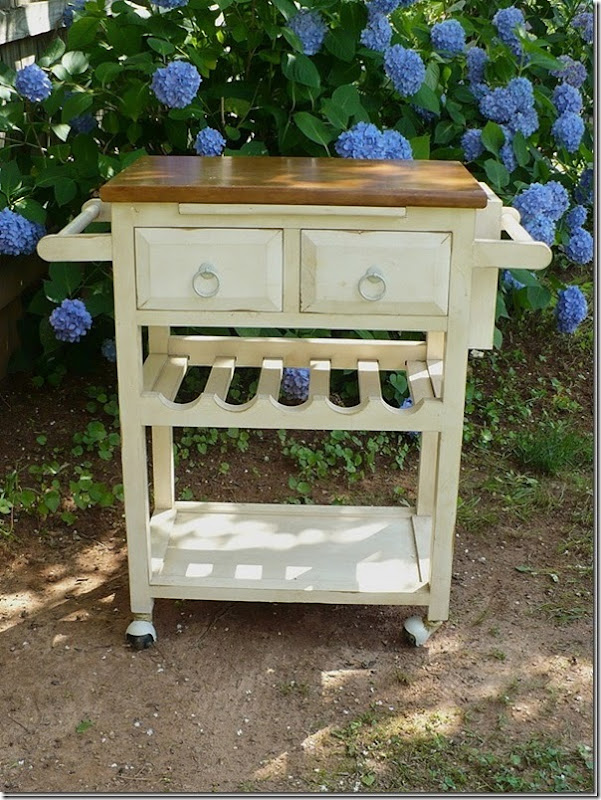 Kitchen Cart Makeover A Cultivated Nest